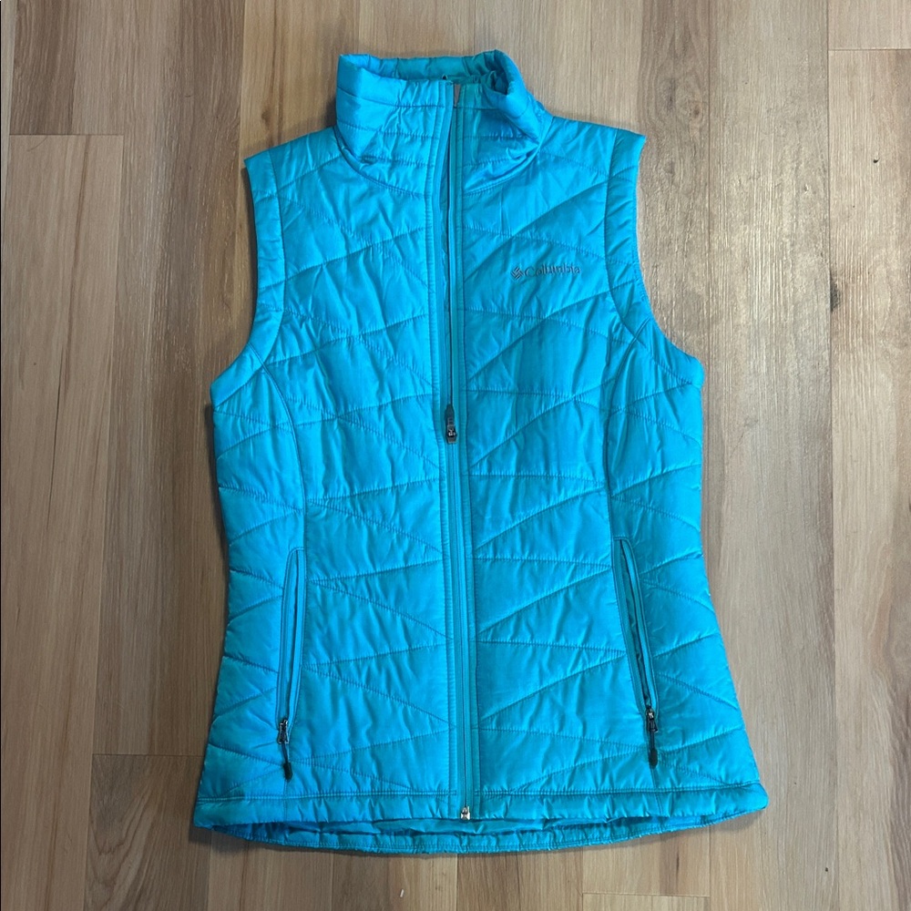 Turquoise Thermal Comfort Columbia Vest